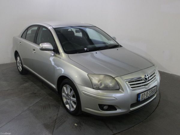 Toyota Avensis Saloon, Petrol, 2007, Silver