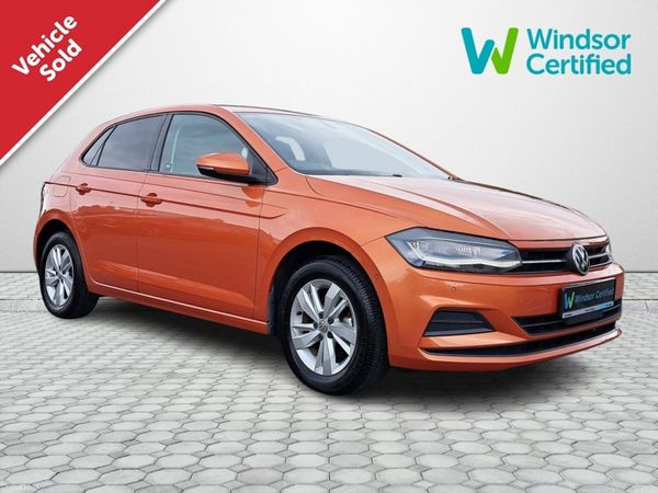 Volkswagen Polo Hatchback, Petrol, 2020, Orange