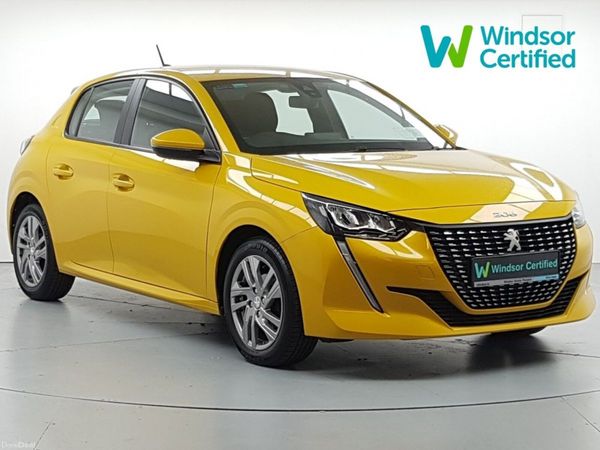 Peugeot 208 Hatchback, Petrol, 2021, Yellow