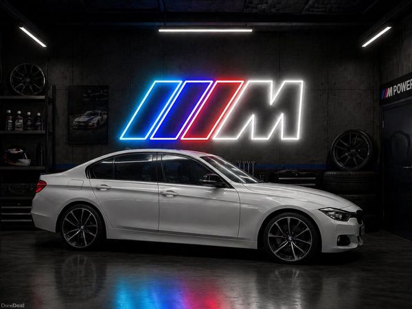 BMW 3-Series Saloon, Diesel, 2014, White