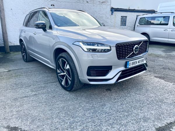 Volvo XC90 SUV, Petrol Plug-in Hybrid, 2023, Silver