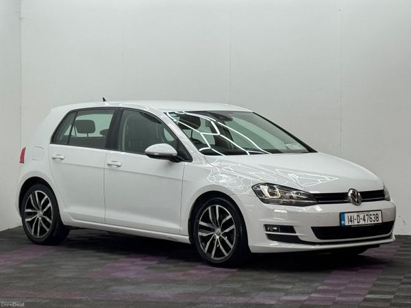 Volkswagen Golf Hatchback, Petrol, 2014, White