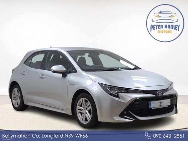 Toyota Corolla Hatchback, Petrol Hybrid, 2021, Silver