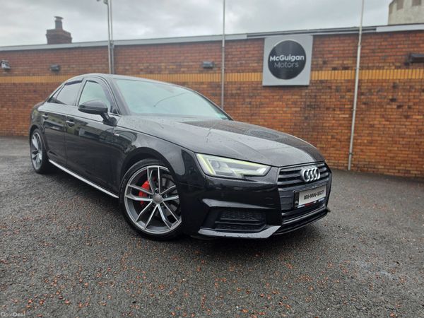 Audi A4 Saloon, Diesel, 2018, Black