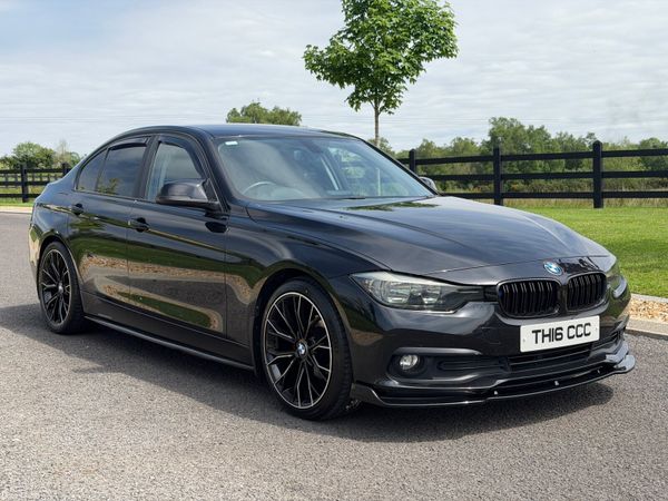 BMW 3-Series Saloon, Diesel, 2017, Black