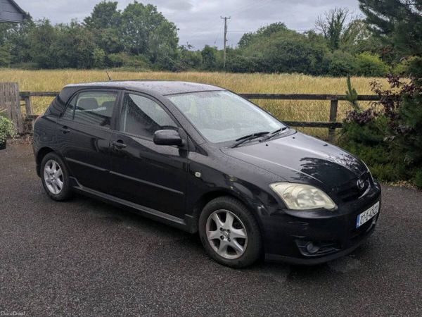 Toyota Corolla Hatchback, Petrol, 2007, Black