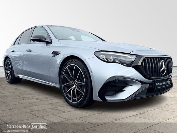 Mercedes-Benz E-Class Saloon, Petrol Plug-in Hybrid, 2026, Silver