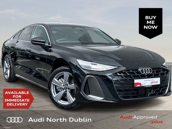 Audi A6 Saloon, Petrol Plug-in Hybrid, 2026, Green