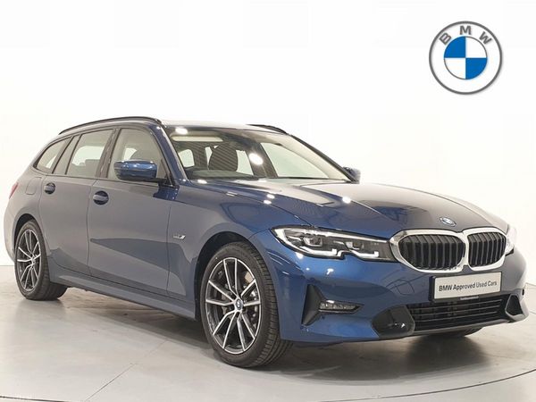 BMW 3-Series Estate, Petrol Plug-in Hybrid, 2022, Blue