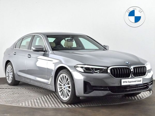 BMW 5-Series Saloon, Petrol Plug-in Hybrid, 2023, Grey