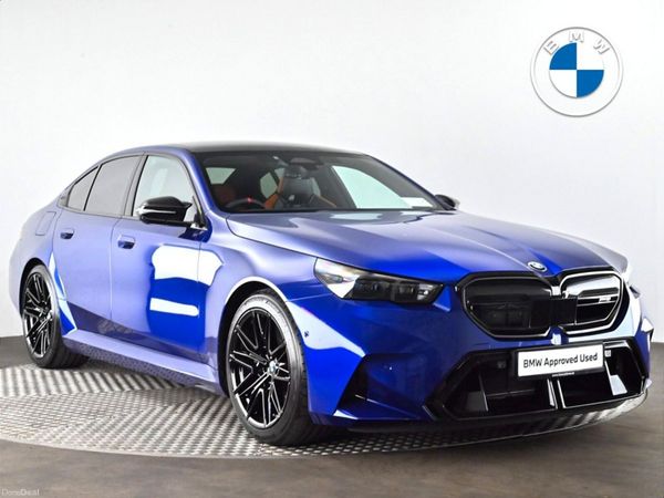BMW M5 Saloon, Petrol Plug-in Hybrid, 2026, Blue