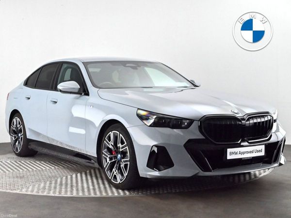 BMW 5-Series Saloon, Petrol Plug-in Hybrid, 2024, Grey