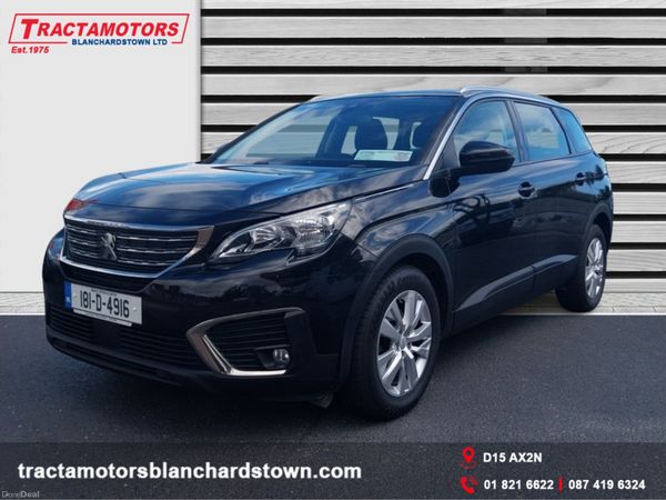 Peugeot 5008 MPV, Petrol, 2018, Black