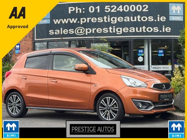 Mitsubishi Mirage Hatchback, Petrol, 2019, Orange