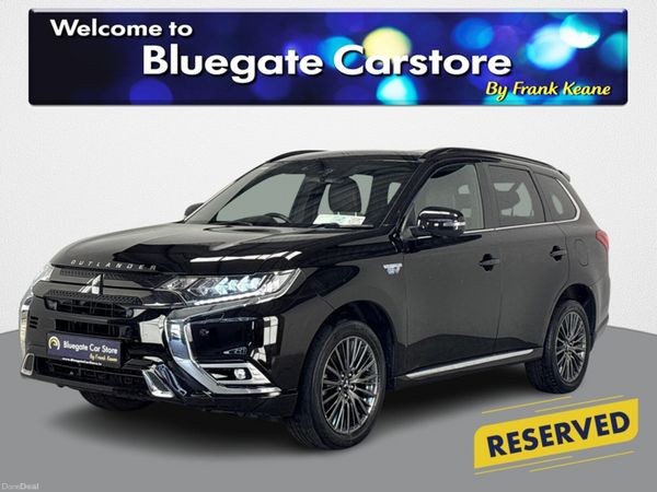 Mitsubishi Outlander Estate, Petrol Hybrid, 2018, Black