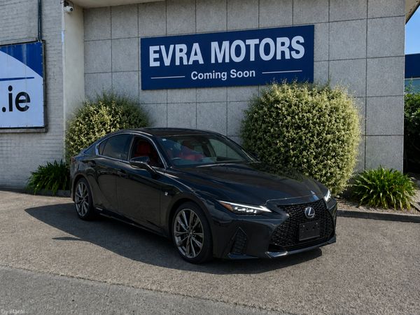 Lexus IS Saloon, Petrol Hybrid, 2021, Black