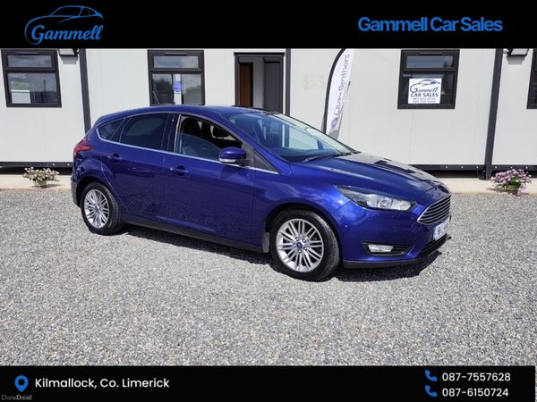Ford Focus Hatchback, Diesel, 2018, Blue