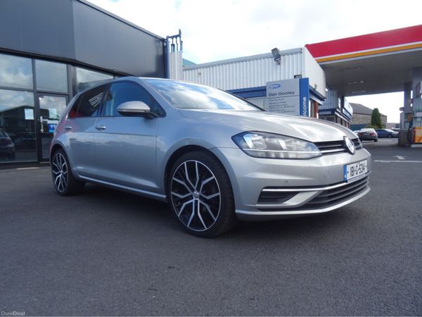Volkswagen Golf Hatchback, Diesel, 2018, Silver