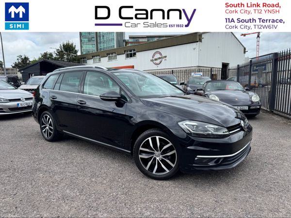 Volkswagen Golf Estate, Petrol, 2019, Black
