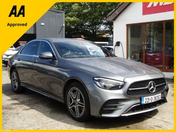 Mercedes-Benz E 300 Saloon, Diesel Plug-in Hybrid, 2022, Grey