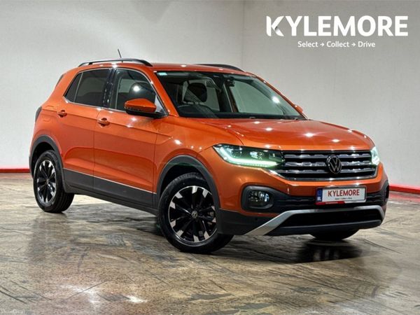 Volkswagen T-Cross SUV, Petrol, 2021, Orange