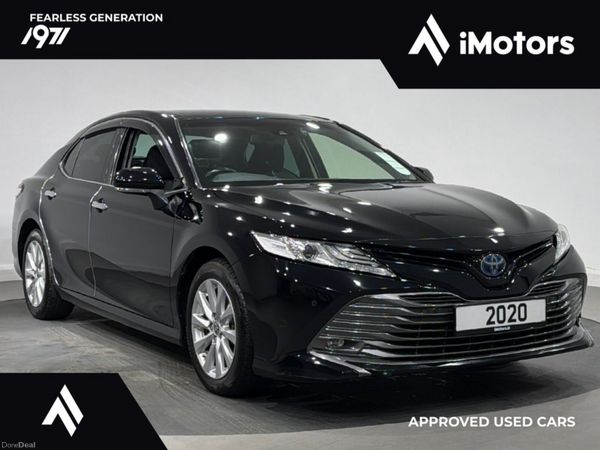 Toyota Camry Saloon, Petrol Hybrid, 2020, Black