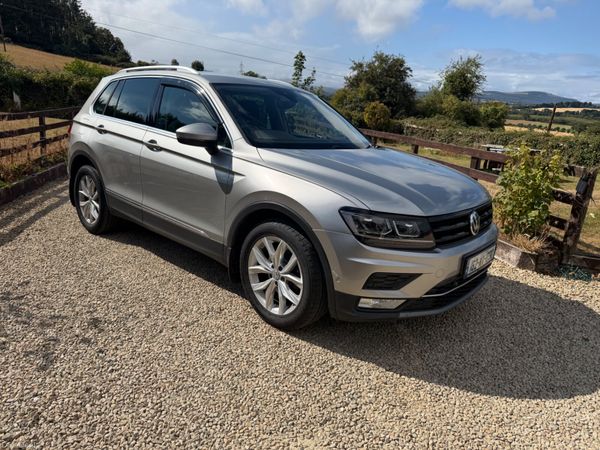 Volkswagen Tiguan SUV, Diesel, 2016, Silver