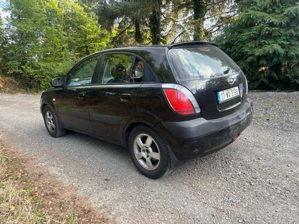 Kia Rio Hatchback, Petrol, 2007, Black