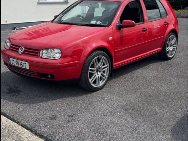 Volkswagen Golf Hatchback, Diesel, 2002, Red
