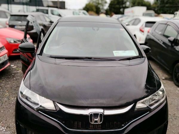 Honda Fit Hatchback, Petrol Hybrid, 2016, Black