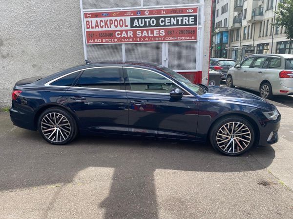 Audi A6 Saloon, Diesel, 2019, Blue
