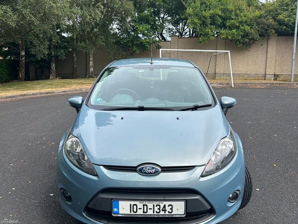 Ford Fiesta Hatchback, Petrol, 2010, Blue