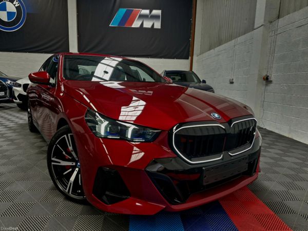 BMW i5 Saloon, Electric, 2024, Red