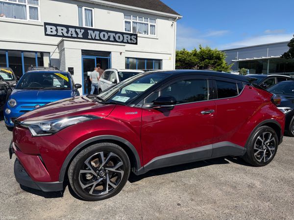 Toyota C-HR Hatchback, Petrol Hybrid, 2018, Red