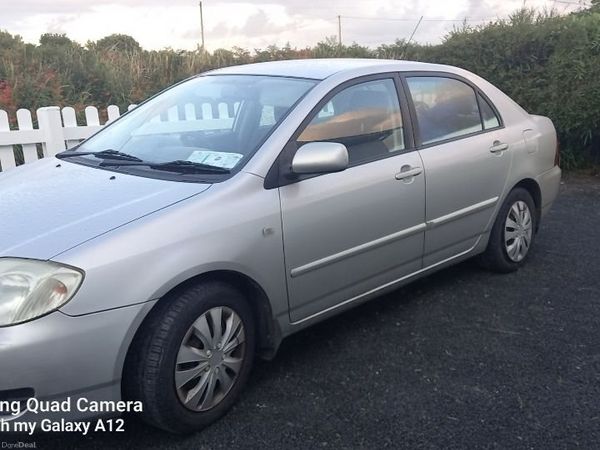 Toyota Corolla Saloon, Petrol, 2006, Silver