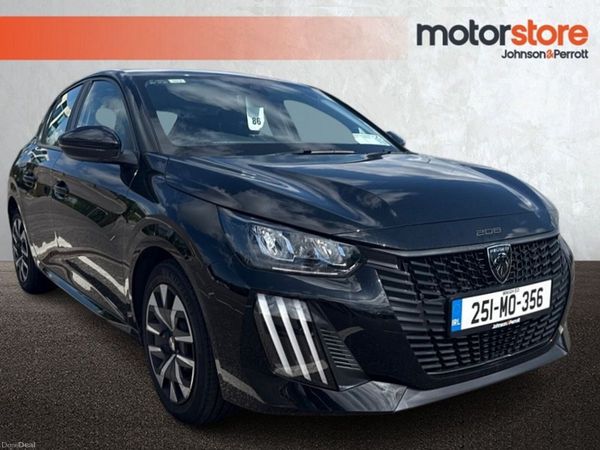Peugeot 208 Hatchback, Petrol, 2025, Black