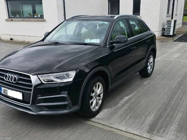 Audi Q3 SUV, Petrol, 2018, Black