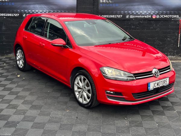 Volkswagen Golf Hatchback, Petrol, 2015, Red