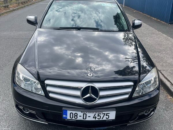 Mercedes-Benz C-Class Saloon, Petrol, 2008, Black