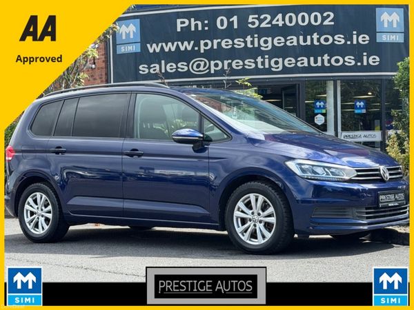 Volkswagen Touran MPV, Petrol, 2017, Blue