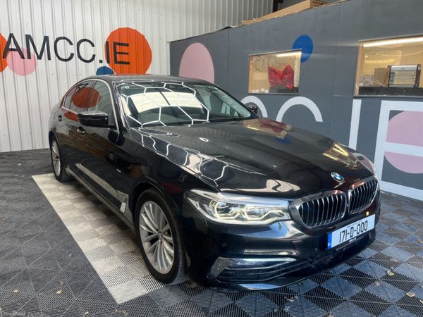 BMW 5-Series Saloon, Diesel, 2017, Black