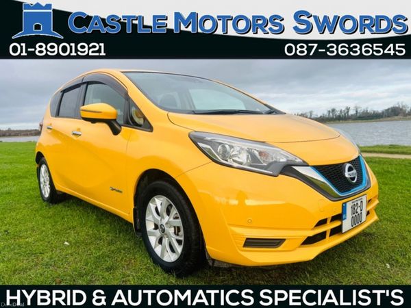 Nissan Note Hatchback, Petrol Hybrid, 2018, Yellow