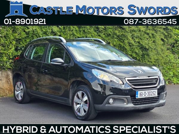 Peugeot 2008 Estate, Petrol, 2016, Black