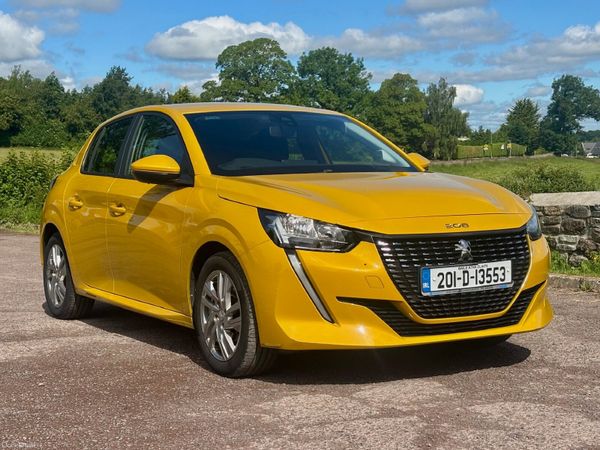 Peugeot 208 Hatchback, Petrol, 2020, Yellow