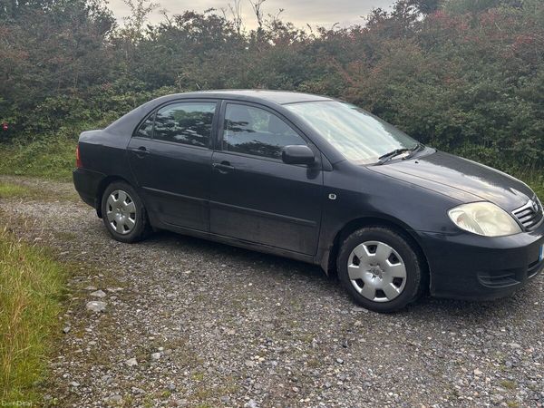Toyota Corolla Saloon, Diesel, 2006, Black
