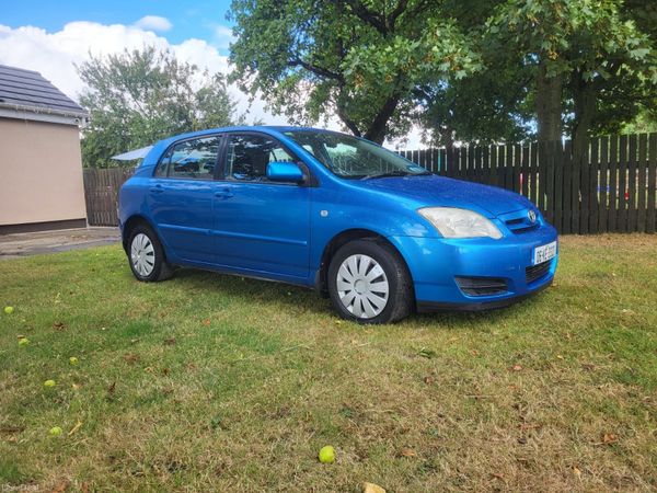Toyota Corolla Hatchback, Petrol, 2006, Blue
