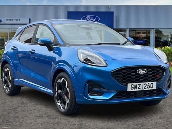 Ford Puma SUV, Petrol Hybrid, 2024, Blue
