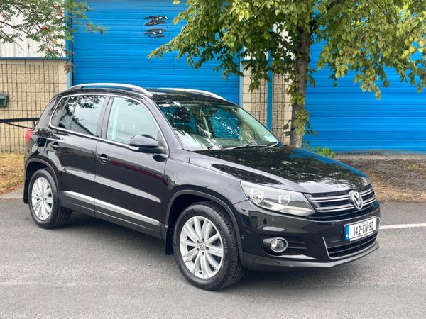 Volkswagen Tiguan SUV, Diesel, 2014, Black