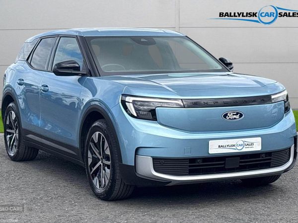 Ford Explorer SUV, Electric, 2026, Blue