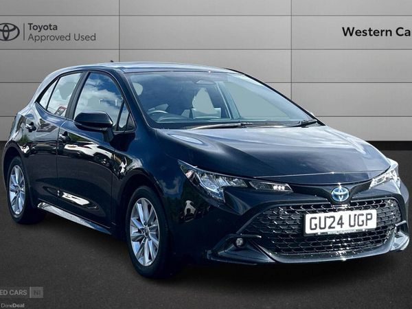 Toyota Corolla Hatchback, Petrol Hybrid, 2024, Black